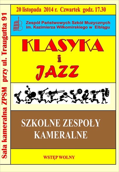 Elbląg, Koncert w szkole muzycznej Elbląg, Koncert w szkole muzycznej
