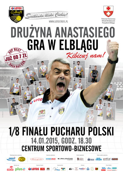 Elbląg, LOTOS Trefl w Elblągu: wygraj bilety Elbląg, LOTOS Trefl w Elblągu: wygraj bilety