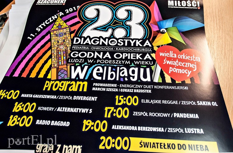 Elbląg, Wielkie granie już w niedzielę Elbląg, Wielkie granie już w niedzielę