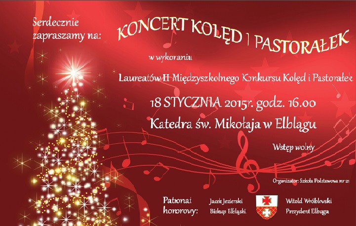 Elbląg, Koncert kolęd i pastorałek Elbląg, Koncert kolęd i pastorałek