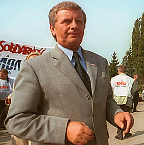 Elbląg, Mirosław Kozłowski, przewodniczący elbląskiej Solidarności