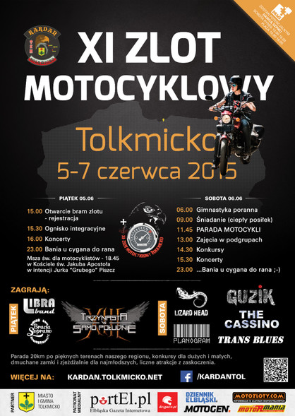 Elbląg, Motocykliści, kierunek Tolkmicko!