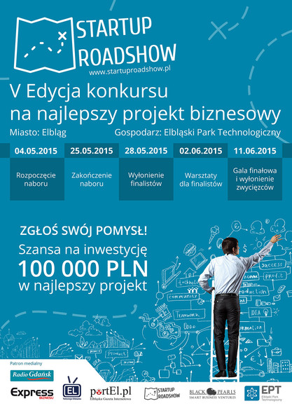 Elbląg, Wybrano finalistów Startup Roadshow. Poznajcie ich na Gali