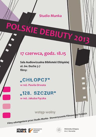 Elbląg, Debiuty ze Studia Munka: „Chłopcy” i „128. Szczur” Elbląg, Debiuty ze Studia Munka: „Chłopcy” i „128. Szczur”