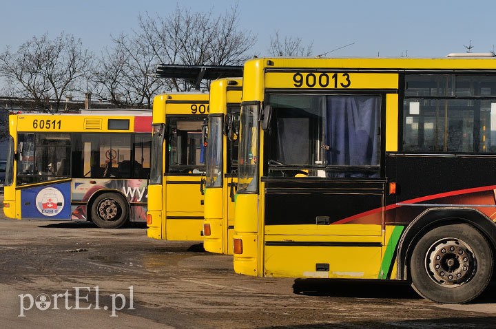 Elbląg, Objazdowe kursy autobusów