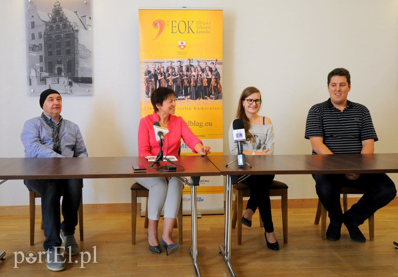 Elbląg, Dyrekcja i muzycy orkiestry opowiadali o tegorocznej edycji festiwalu na dzisiejszej konferencji prasowej Elbląg, Dyrekcja i muzycy orkiestry opowiadali o tegorocznej edycji festiwalu na dzisiejszej konferencji prasowej