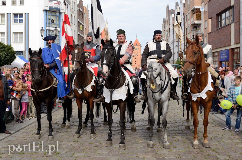 Elbląg, Wojska pruskie i krzyżackie widziane były w Elblągu podczas ubiegłorocznego Święta chleba, Elbląg, Wojska pruskie i krzyżackie widziane były w Elblągu podczas ubiegłorocznego Święta chleba,