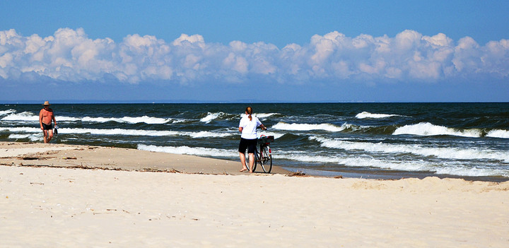 Elbląg, Plaża w Stegnie, Fotka Miesiąca, Lipiec 2014, autor: mireks_si