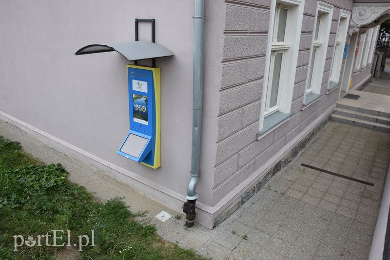 Elbląg, Infomat przy ul. Zacisze Elbląg, Infomat przy ul. Zacisze