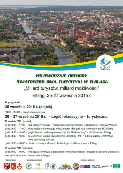 Elbląg, Wojewódzkie Obchody Światowego Dnia Turystyki w Elblągu Elbląg, Wojewódzkie Obchody Światowego Dnia Turystyki w Elblągu