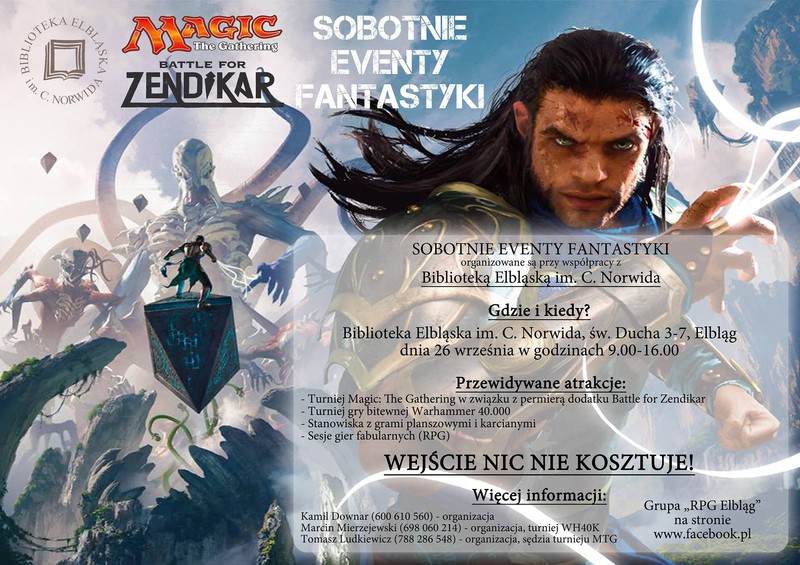 Elbląg, Magic: The Gathering, kolejna rozgrywka!