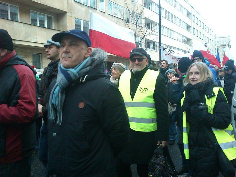 Elbląg, Elblążanie wzięli udział w warszawskiej demonstrancji