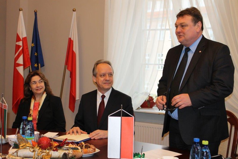 Elbląg, Ambasador Białorusi z wizytą w Elblągu