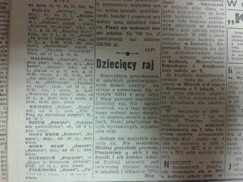 Elbląg, Dziecięcy raj Elbląg, Dziecięcy raj