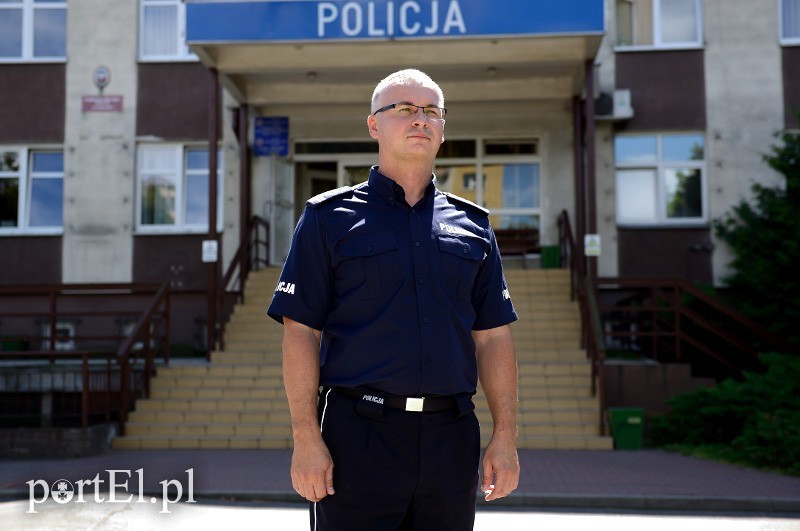 Elbląg, Insp. Marek Osik kieruje elbląską komendą policji od 2008 r.