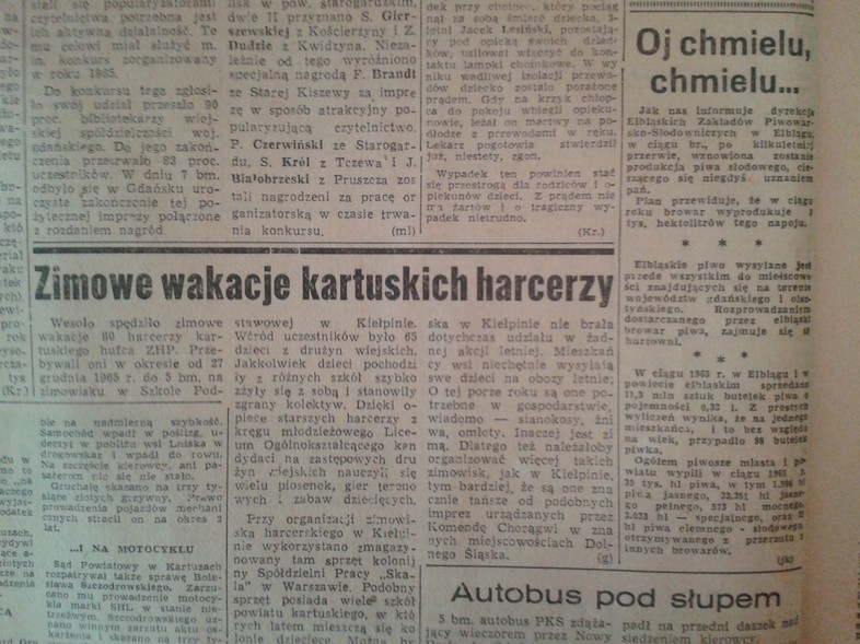 Elbląg, Oj chmielu, chmielu... Elbląg, Oj chmielu, chmielu...