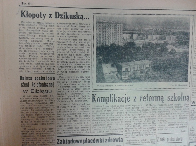 Elbląg, Kłopoty z Dzikuską... Elbląg, Kłopoty z Dzikuską...