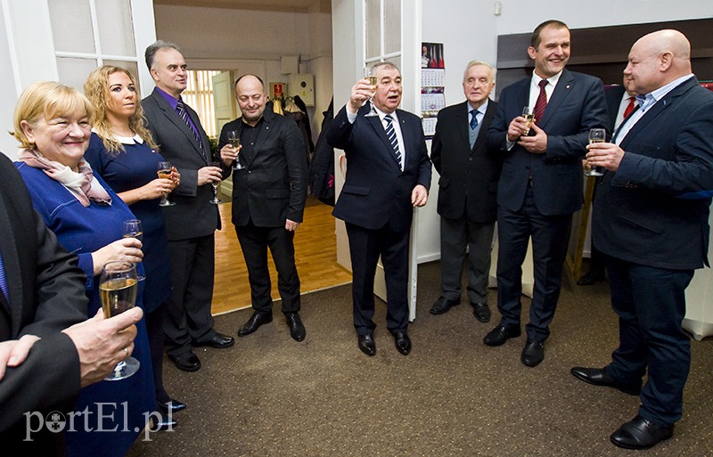 Elbląg, W uroczystym otwarciu biura poselskiego Jerzego Wilka uczestniczyli m.in. parlamentarzyści oraz przedstawiciele władz samorządowych