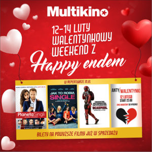Elbląg, W Multikinie walentynkowy weekend z Happy Endem! Elbląg, W Multikinie walentynkowy weekend z Happy Endem!