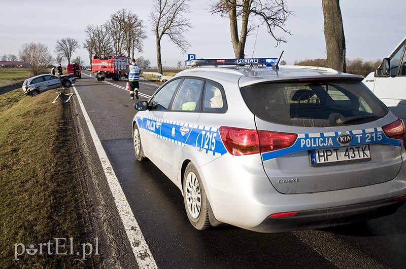 Elbląg, Groźny poranek dla kierowców Elbląg, Groźny poranek dla kierowców