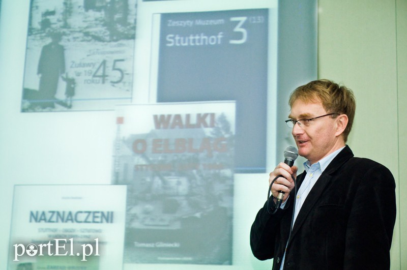 Elbląg, Marcin Owsiński, pracownik Muzeum Stutthof, który napisał rozdział o pobycie Armii Czerwonej na terenie Żuław tuż po wojnie Elbląg, Marcin Owsiński, pracownik Muzeum Stutthof, który napisał rozdział o pobycie Armii Czerwonej na terenie Żuław tuż po wojnie
