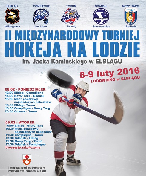 Elbląg, Międzynarodowy turniej hokejowy w Elblągu Elbląg, Międzynarodowy turniej hokejowy w Elblągu