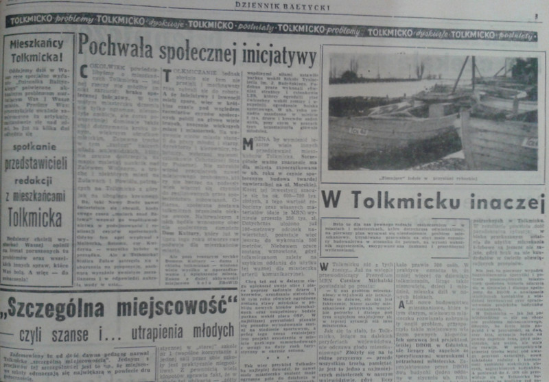Elbląg, W Tolkmicku inaczej Elbląg, W Tolkmicku inaczej