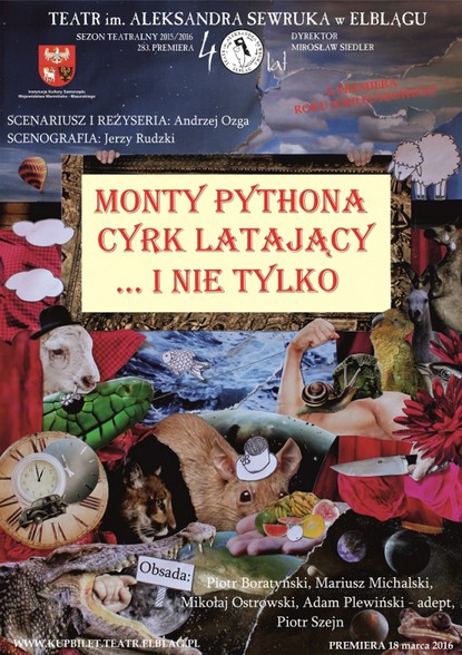 Elbląg, plakat spketaklu Elbląg, plakat spketaklu