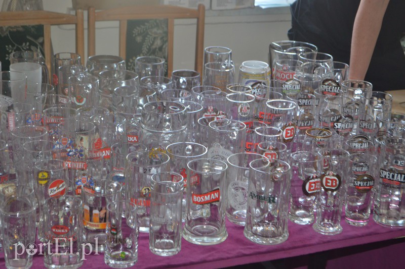 Elbląg, Birofile mają imponujące kolekcje m.in. szklanek i kufli do piwa