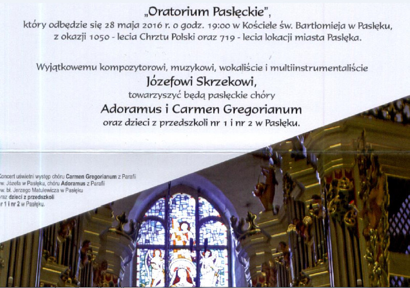 Elbląg, "Oratorium Pasłęckie" Elbląg, "Oratorium Pasłęckie"
