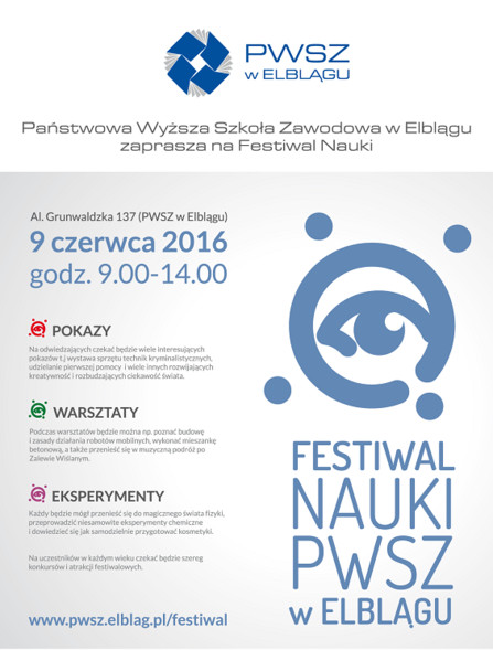 Elbląg, Festiwal Nauki w PWSZ