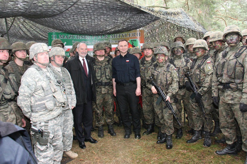 Elbląg, Prezydent i minister obserwowali działania naszych żołnierzy
