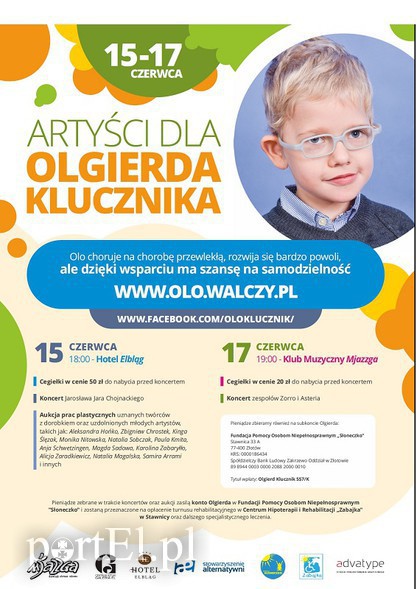 Elbląg, Rockmani zagrają dla Olgierda Elbląg, Rockmani zagrają dla Olgierda