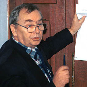 Elbląg, Prof. Szczepan Baum, autor projektu ratusza staromiejskiego Elbląg, Prof. Szczepan Baum, autor projektu ratusza staromiejskiego
