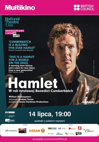 Elbląg, „Hamlet” z Benedictem Cumberbatchem w Multikinie Elbląg, „Hamlet” z Benedictem Cumberbatchem w Multikinie