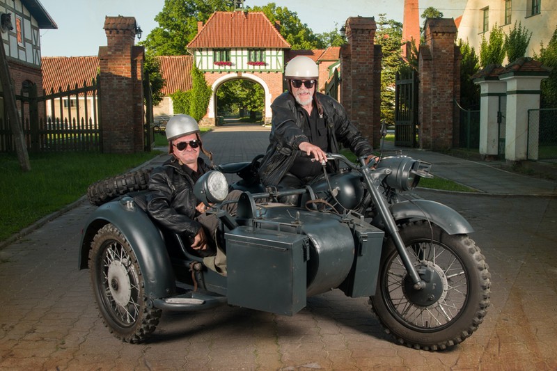 Elbląg, Mieszkańcy Domu Pomocy Społecznej... na motorach Elbląg, Mieszkańcy Domu Pomocy Społecznej... na motorach