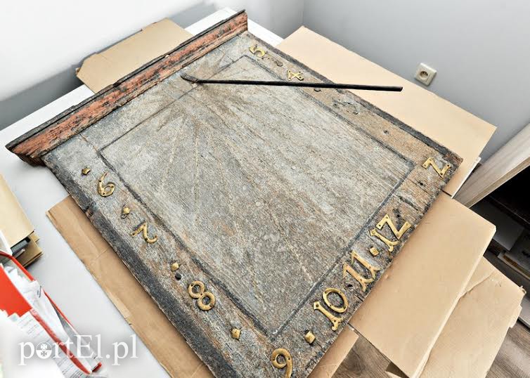 Elbląg, Zegar spokojnie czeka na renowację w elbląskim Muzeum Elbląg, Zegar spokojnie czeka na renowację w elbląskim Muzeum