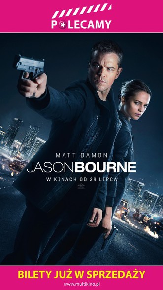 Elbląg, Ruszyła przedsprzedaż biletów na film „Jason Bourne”!