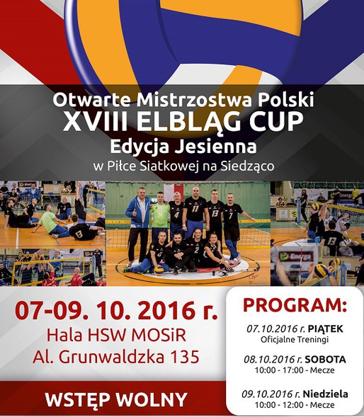 Elbląg, Mistrzostwa Polski w piłce siatkowej na siedząco
