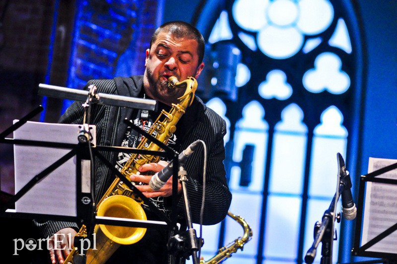 Elbląg, Darek Herbasz podczas Jazzbląga Elbląg, Darek Herbasz podczas Jazzbląga