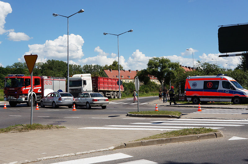 Elbląg, Na tym skrzyżowaniu często dochodzi do kolizji i wypadków