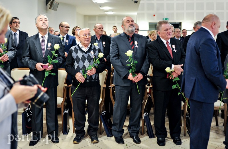 Elbląg, Uroczystość wręczenia Krzyży odbyła się w Ratuszu Staromiejskim
