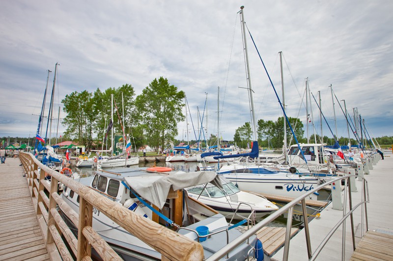 Elbląg, Port w Kątach Rybackich