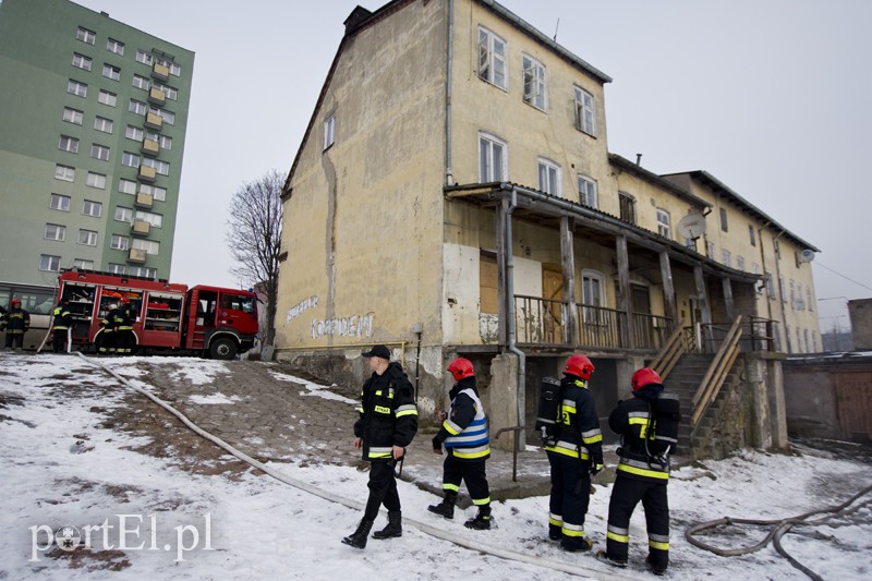 Elbląg, Na Traugutta paliła się piwnica Elbląg, Na Traugutta paliła się piwnica
