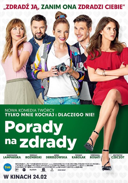 Elbląg, Bilety na film „Porady na zdrady” już w sprzedaży Elbląg, Bilety na film „Porady na zdrady” już w sprzedaży