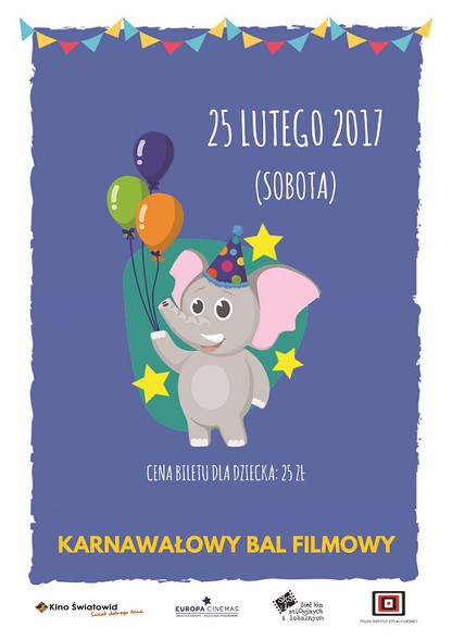 Elbląg, Filmowy bal dla najmłodszych