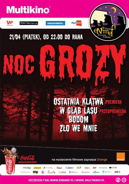 Elbląg, ENEMEF: Noc grozy Elbląg, ENEMEF: Noc grozy