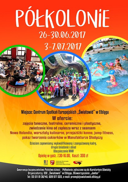 Elbląg, Półkolonie - artystycznie i tanecznie Elbląg, Półkolonie - artystycznie i tanecznie