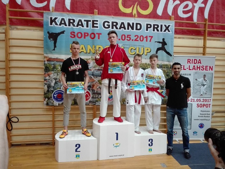Elbląg, Karatecy z medalami