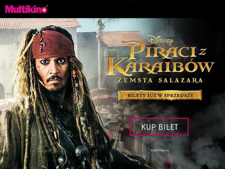 Elbląg, „Piraci z Karaibów: Zemsta Salazara” premierowo w Multikinie